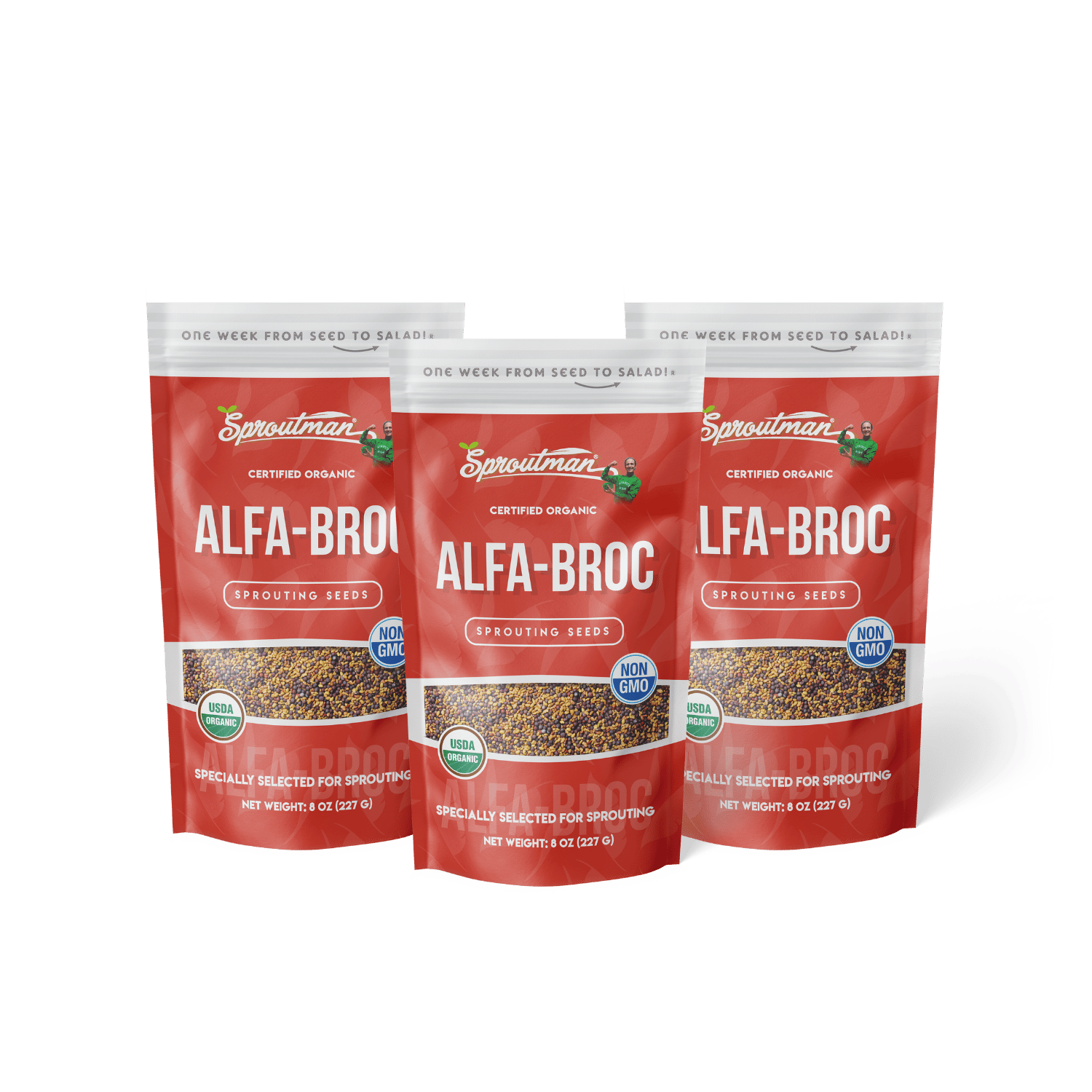 Value Pack Sprouting Seeds - Sproutman