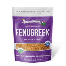 Organic Fenugreek Sprouting Seed - Sproutman