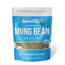 Organic Mung Bean Sprouting Seed - Sproutman