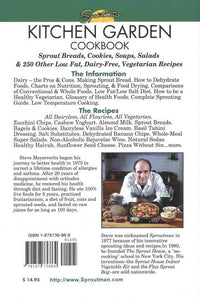 Sproutman's Kitchen Garden Cookbook - Sproutman