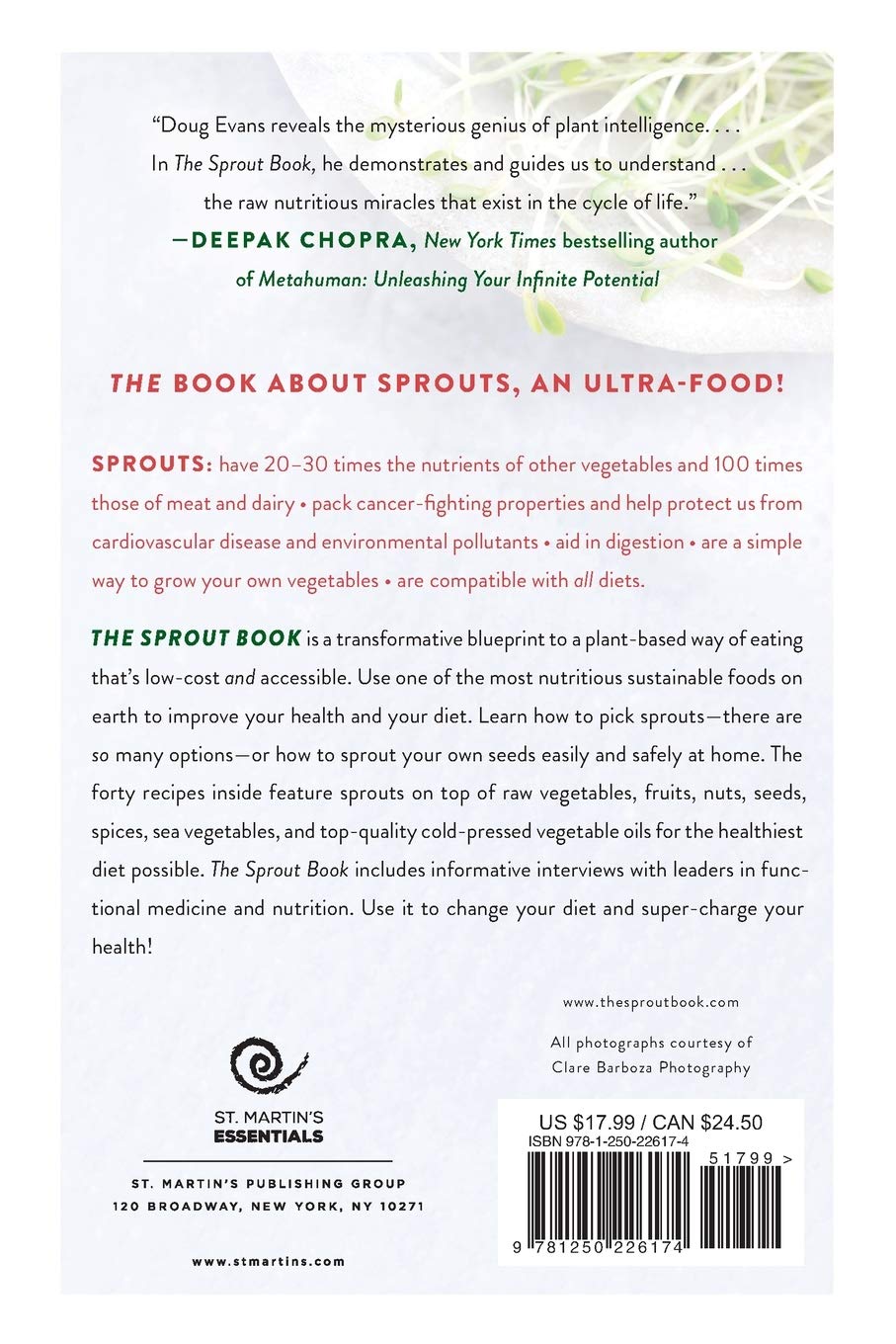 The Sprout Book: Tap into the Power of the Planet's Most Nutritious Food | Doug Evans - Sproutman