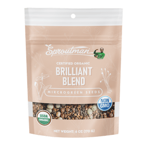 🌱 Brilliant Blend Microgreen Seeds - Sproutman