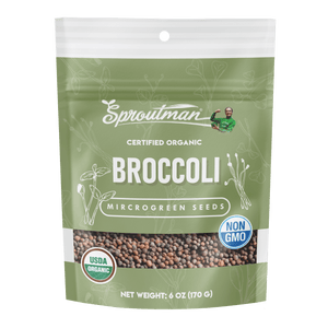 🌱 Broccoli Microgreen Seeds - Sproutman