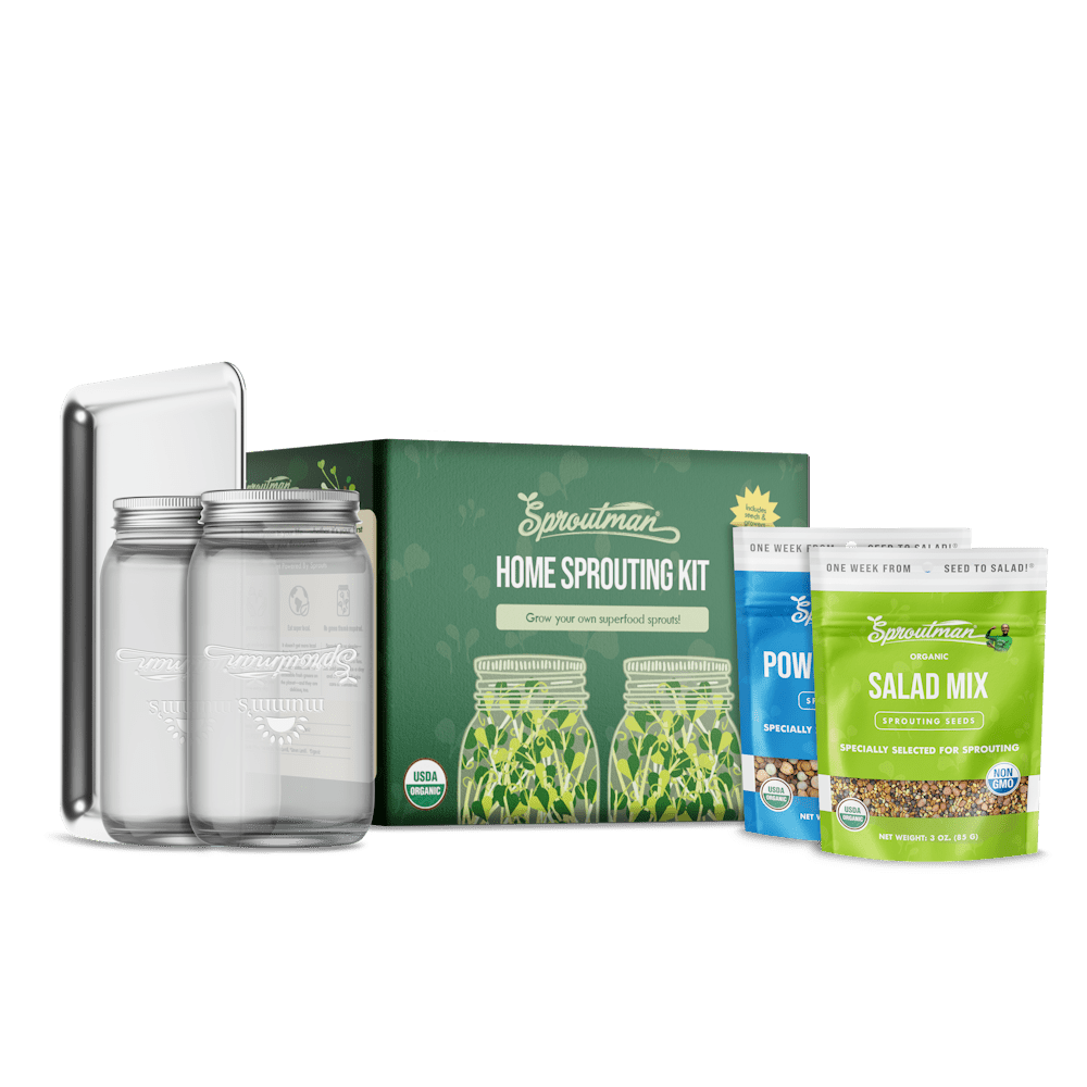 Double Jar Sprouting Starter Kit - Sproutman