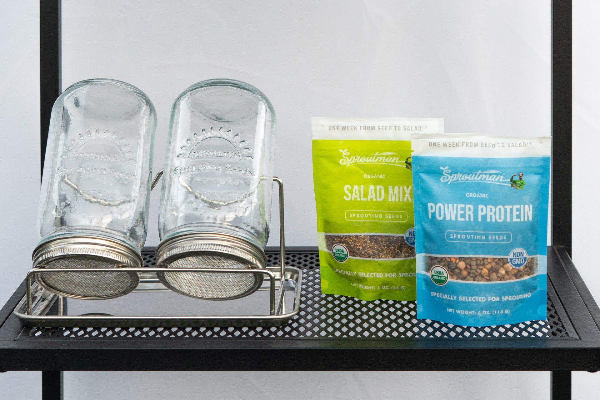 Double Jar Sprouting Starter Kit - Sproutman