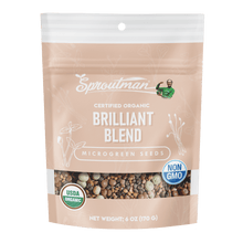 Organic Brilliant Blend Microgreen Seed - Sproutman