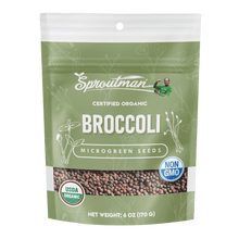 Organic Broccoli Microgreen Seed - Sproutman