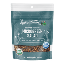 Organic Microgreen Salad Blend Seed - Sproutman