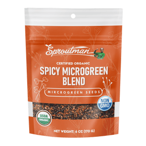 🌱 Spicy Microgreen Blend Seeds - Sproutman