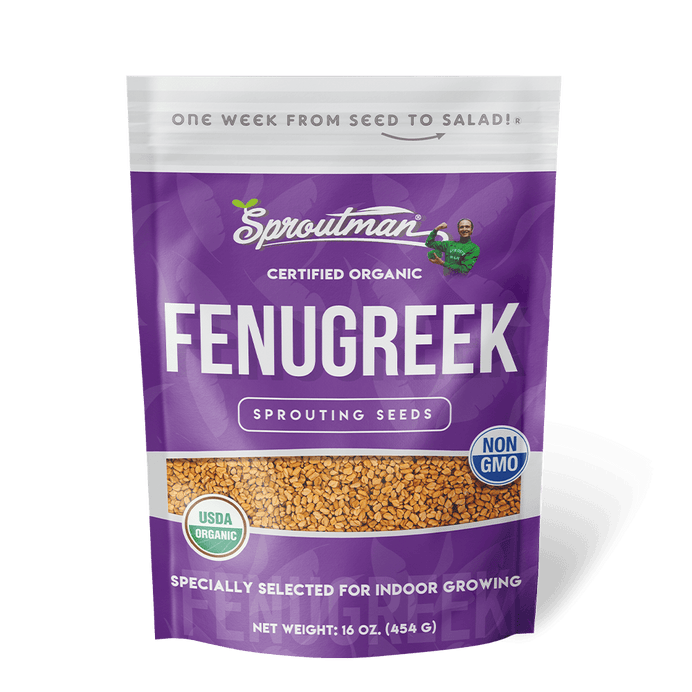 Organic Fenugreek Sprouting Seed - Sproutman