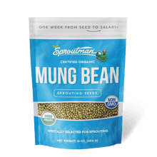 Organic Mung Bean Sprouting Seed - Sproutman