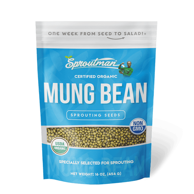 Sprouting Seed Label Organic Sprouting Seeds | Sproutman