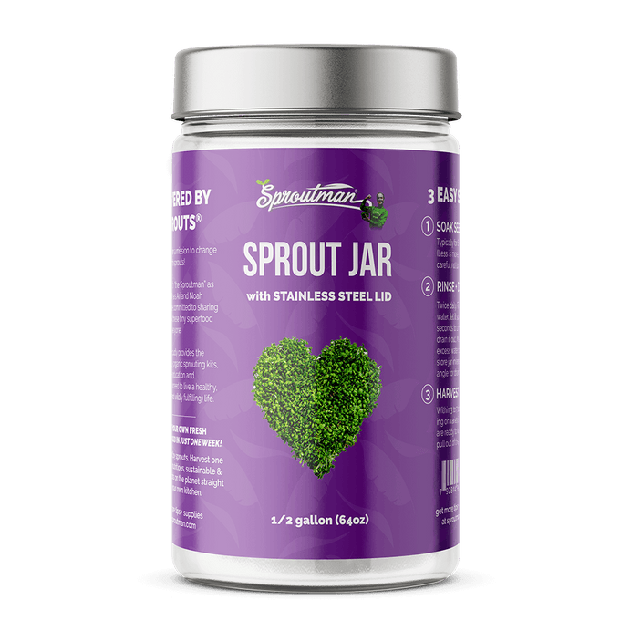 Sprouting Jar - 64oz - Sproutman