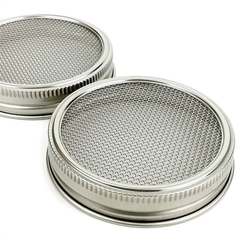 Sprouting Lid - 2 pack (fits Wide-Mouth Jars) - Sproutman