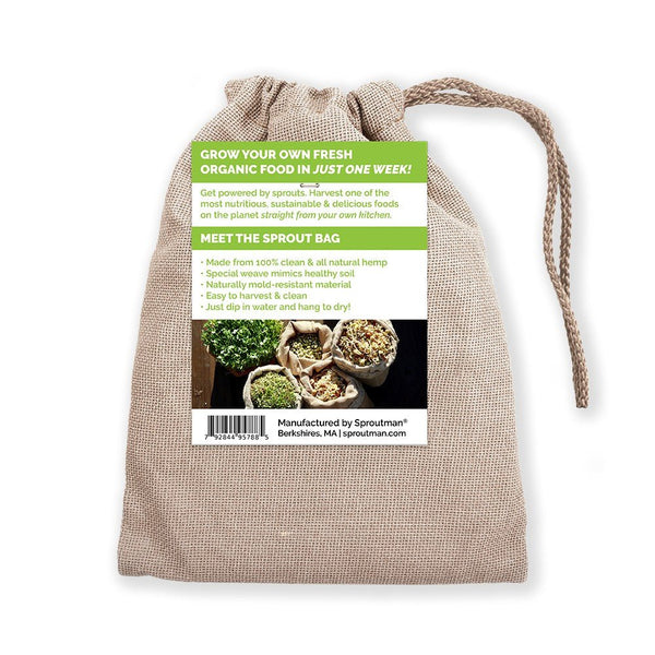 Sproutman's® Hemp Sprout Bag Just 'n Hang! Sproutman®